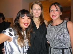 Emily Huang, Anne Vincent and Jodi Riesenberg from Vogue magazine
