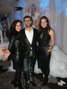 M.C. Vaughan, owner B'Jewel boutique, Lewaa from Jitrois and Monica Reinhalter.