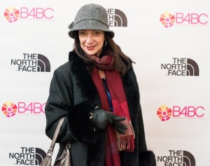 Giovanna snapped at the B4BC charity event at the Caribou Club. 