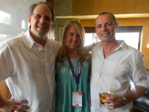 Jimmy Yeager, Nancy Mayer and Mitchell Vechard from Glenfiddich