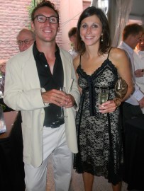 Charles Lucarelli and Christina Benedettii are Italian Glam!  