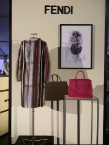 Fendi display at St. Regis Buddy Bash 