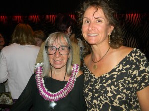 Mary Hayes and daughter Jess Bates