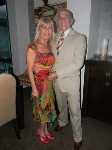 Ann and Vince in Melbourne going to Havana Nights.