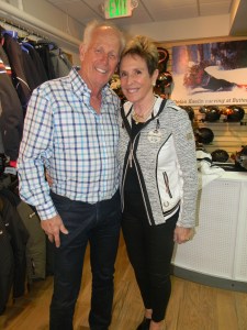Stascha and Stefan Kaelin at their in-store event