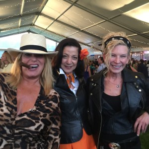 with Janet Roberts and Deborah Daine, designers of the Buddy Program flag project.   